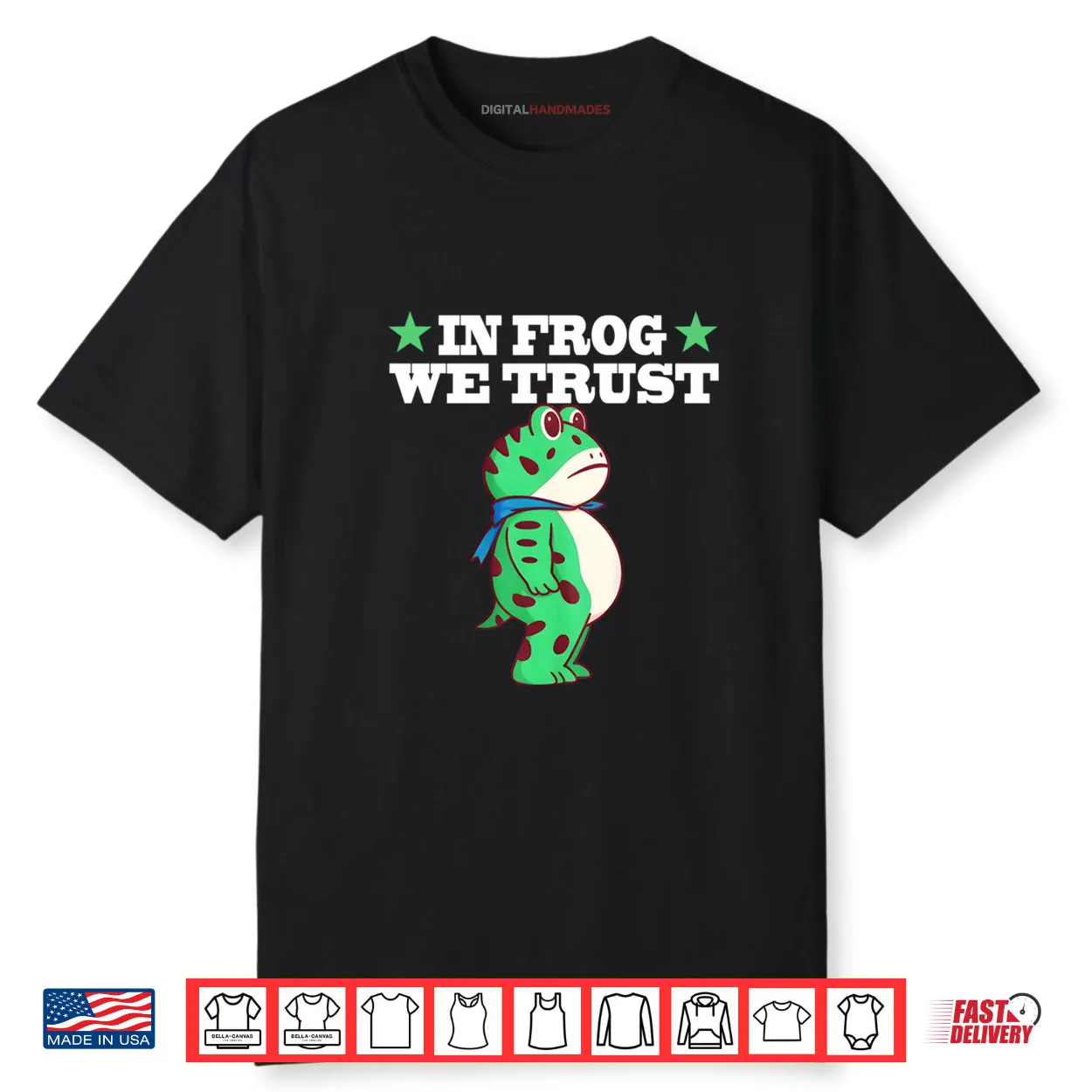 In Frog We Trust Portland Frog Protest Shirt