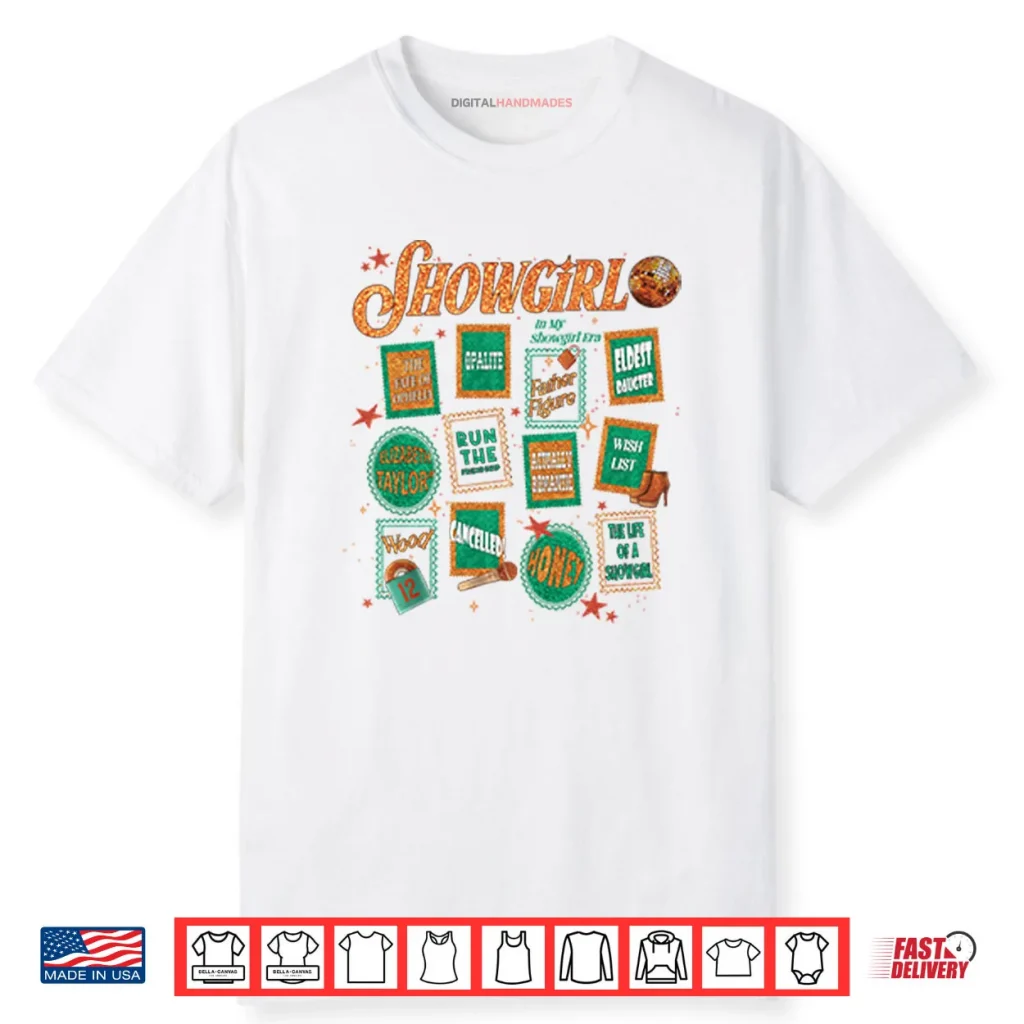 In My Showgirl Era Taylor Swift Shirt 1 In My Showgirl Era Taylor Swift Shirt