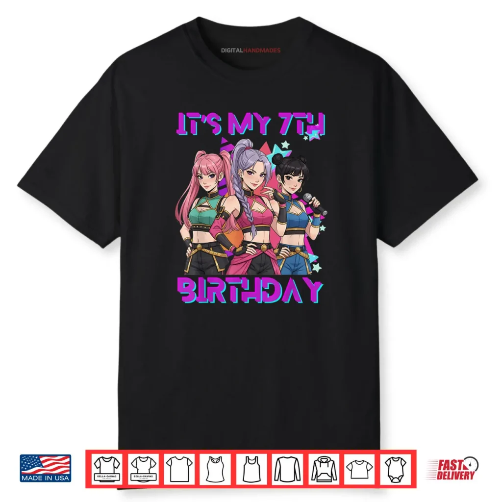 It’s My 7th Birthday K Pop Shirt