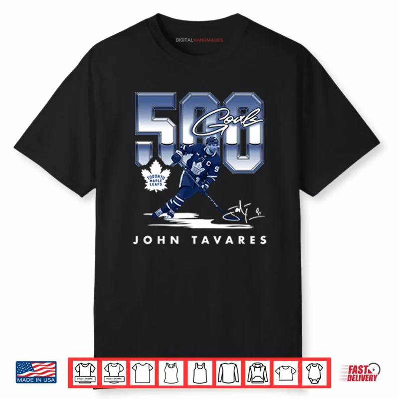 John Tavares Toronto Maple Leafs 500 Goals Shirt