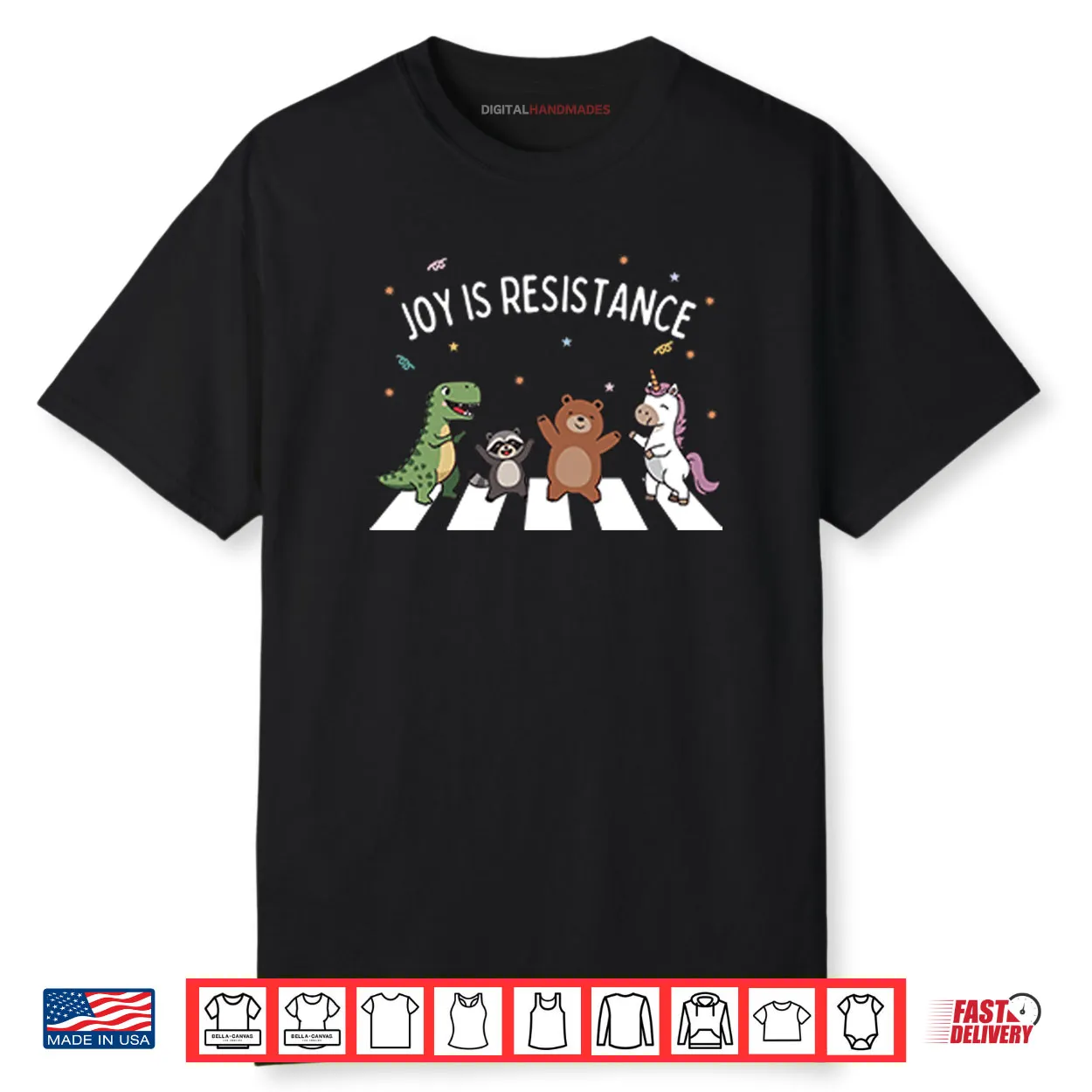Joy Is Resistance Abbey Road Shirt