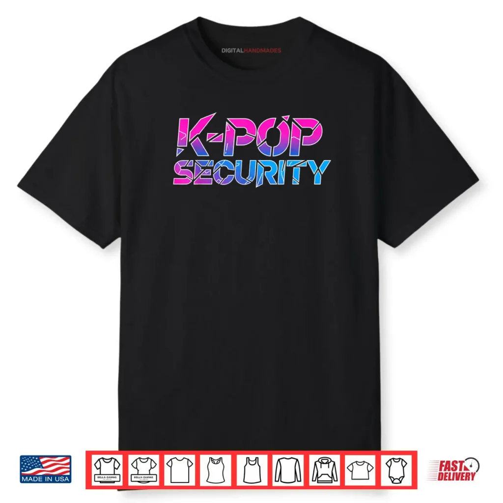 K Pop Security Mom Dad Funny Halloween Costume Shirt 1 K Pop Security Mom Dad Funny Halloween Costume Shirt