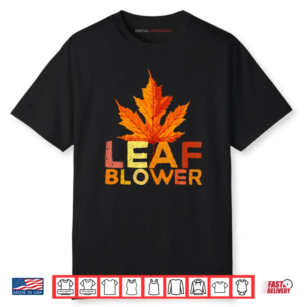 Leaf Blower Adult Halloween Matching Couples Costume Shirt 1 Leaf Blower Adult Halloween Matching Couples Costume Shirt