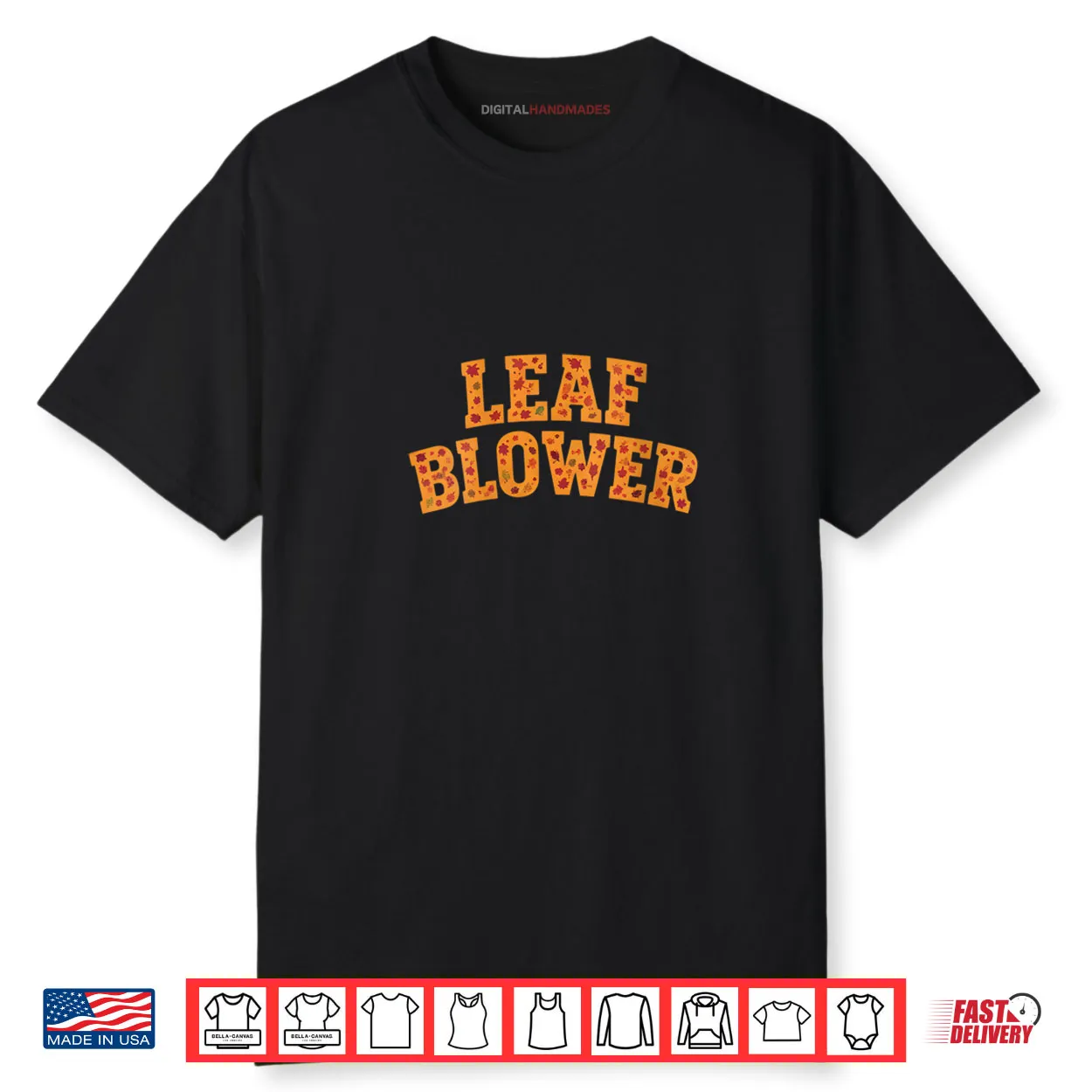 Leaf Blower Costume Fall Halloween Gardening Cleanup Shirt