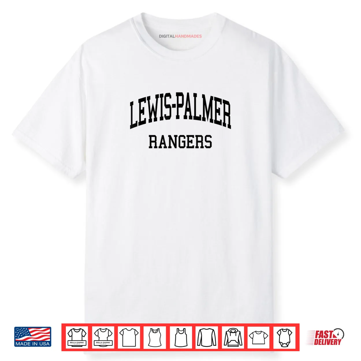 Lewis Palmer High School HS Monument CO Retro Shirt