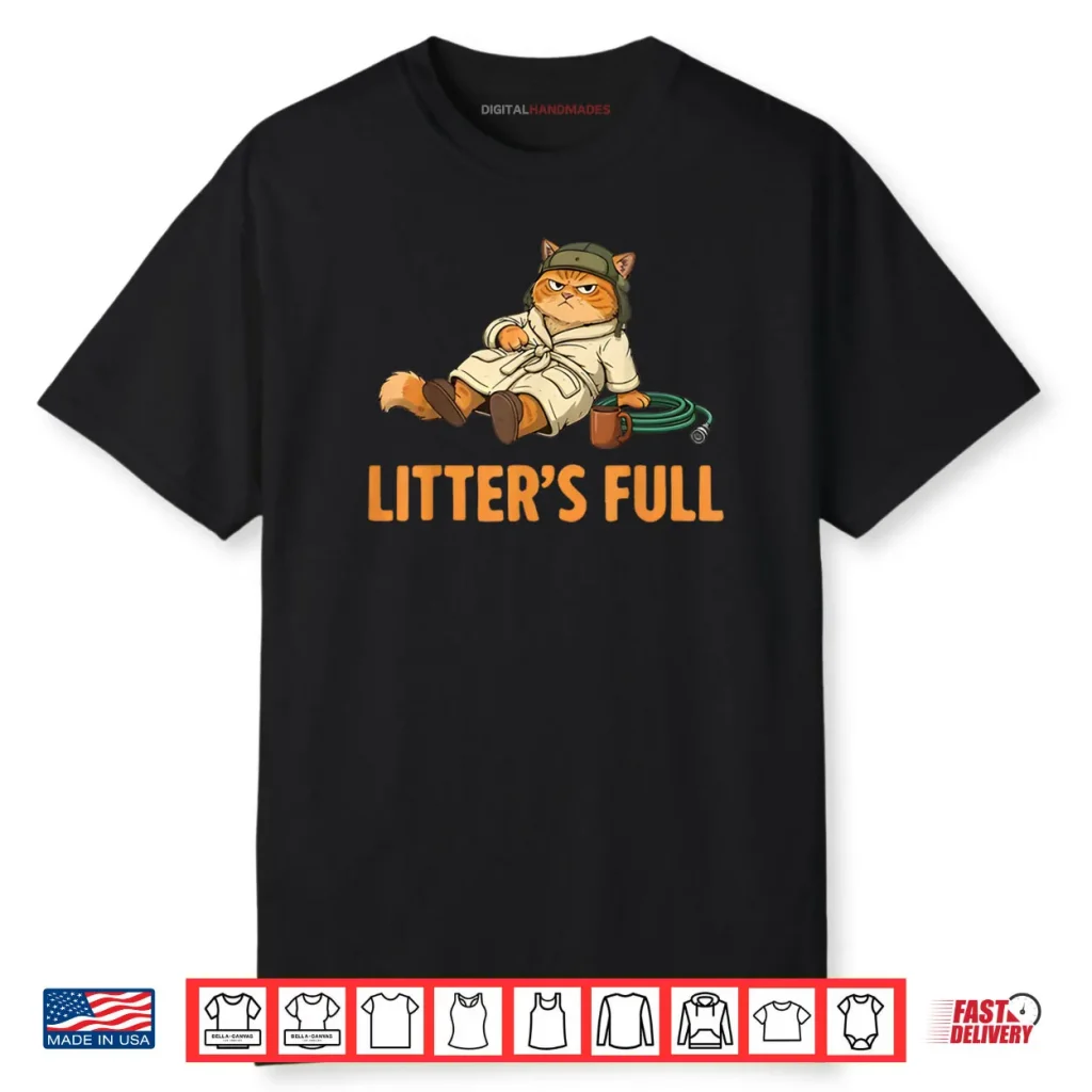 Litter’s Full Cat Parody Tee Christmas Shirt 1 Litter’s Full Cat Parody Tee Christmas Shirt