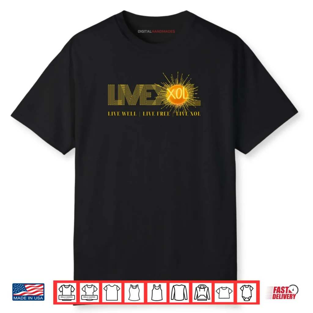 LiveXOL Supporter Wear Limited Early Edition Shirt 1 LiveXOL Supporter Wear Limited Early Edition Shirt
