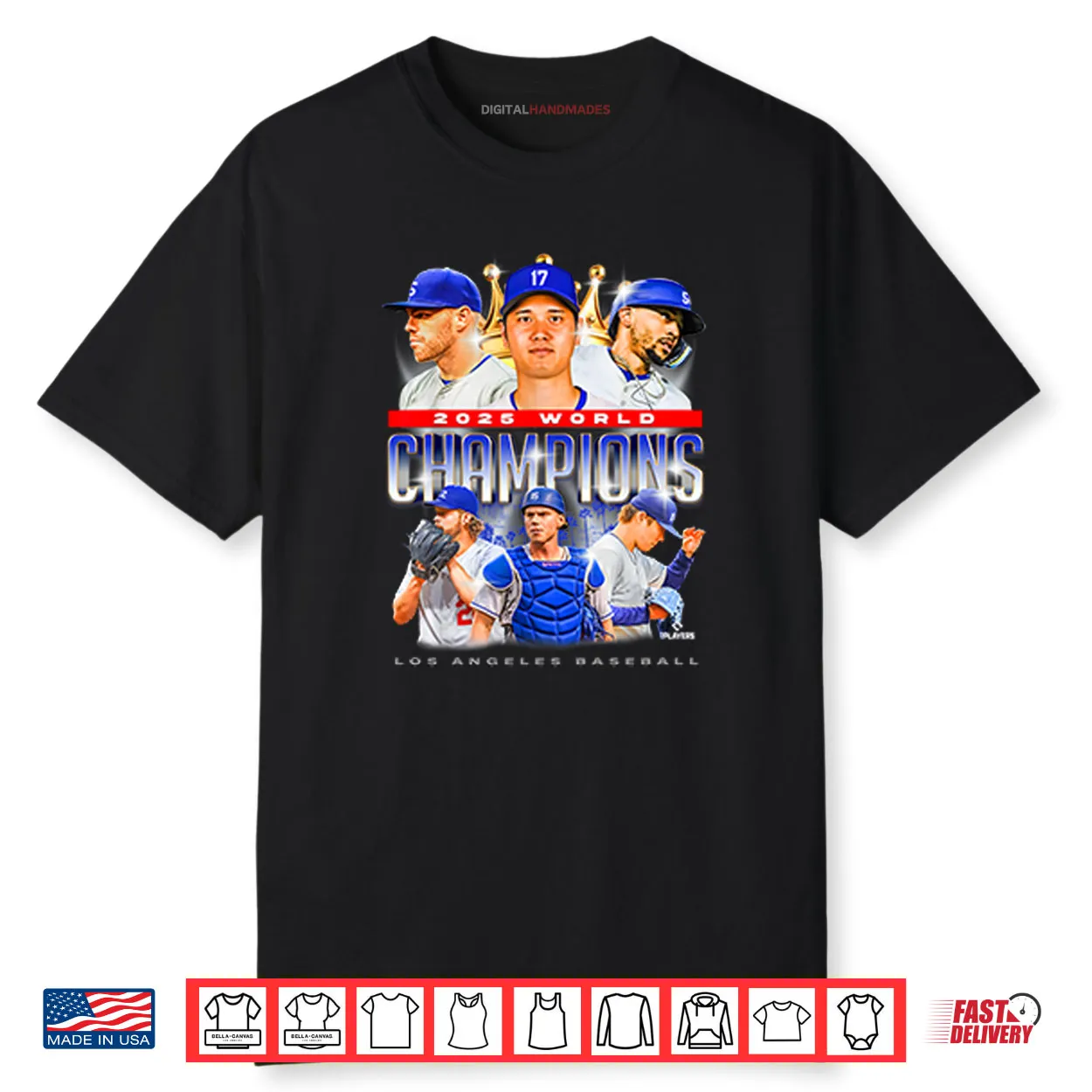 Los Angeles Baseball 2025 World Champions Shirt