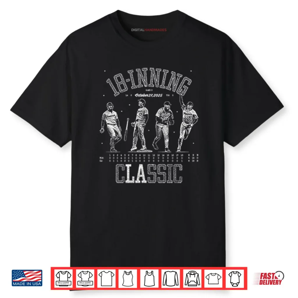 Los Angeles Dodgers 18 Inning Classic Shirt 1 Los Angeles Dodgers 18 Inning Classic Shirt