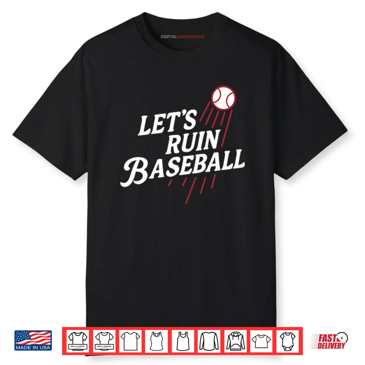Los Angeles Dodgers Let’s Ruin Baseball Shirt