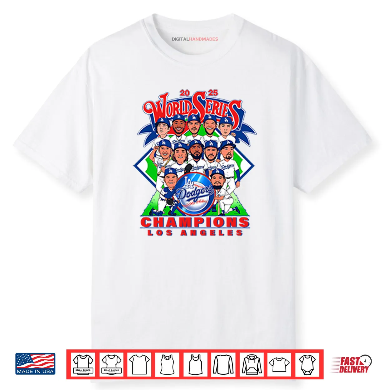 Los Angeles Dodgers World Series Champions 2025 Shirt