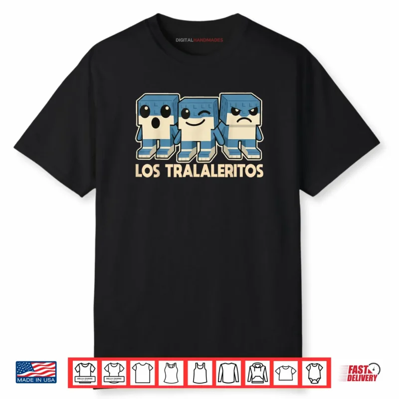 Los Tralaleritos Italian Brainrot Cringe Kids Meme Shirt