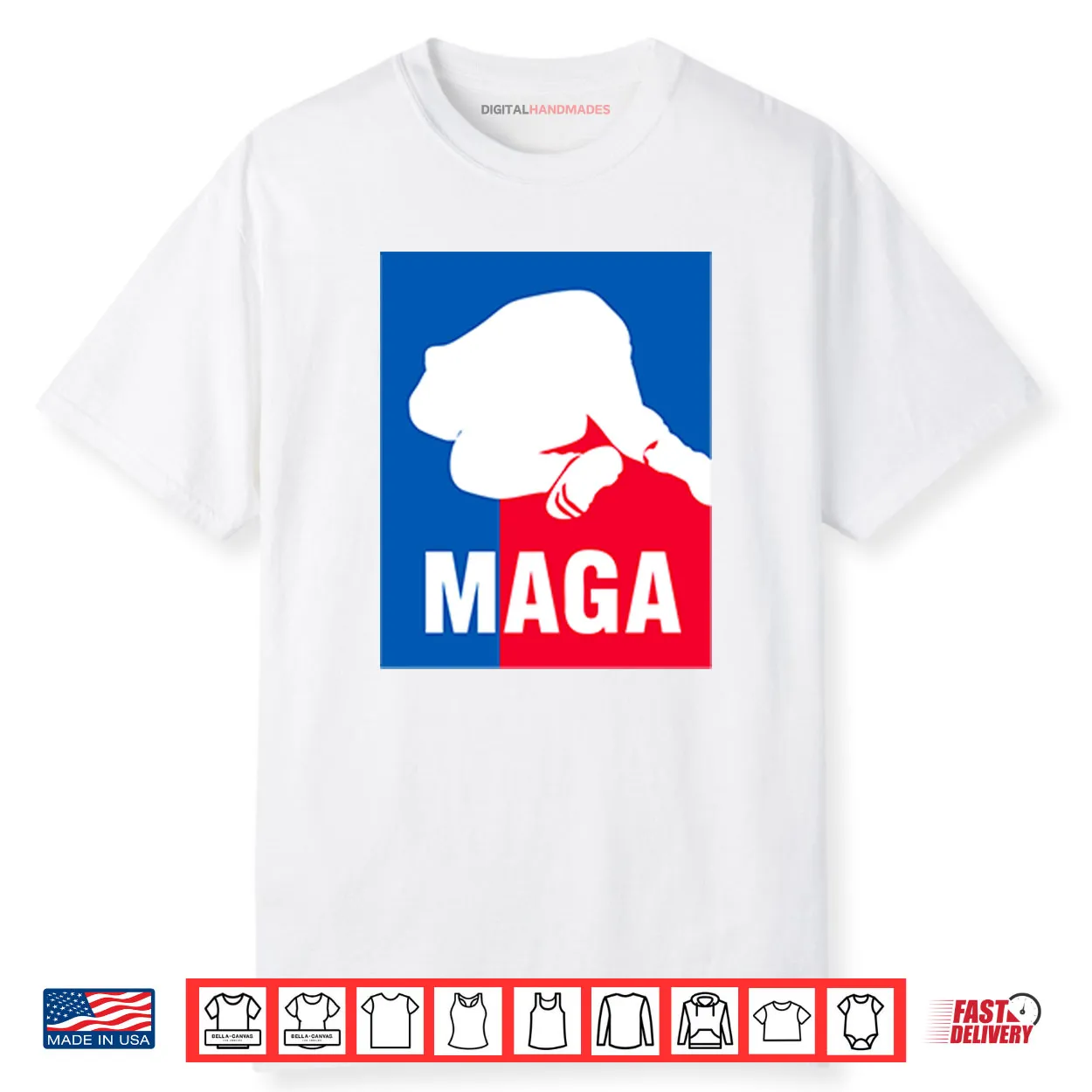 Loudmouth Face Plant MAGA Shirt