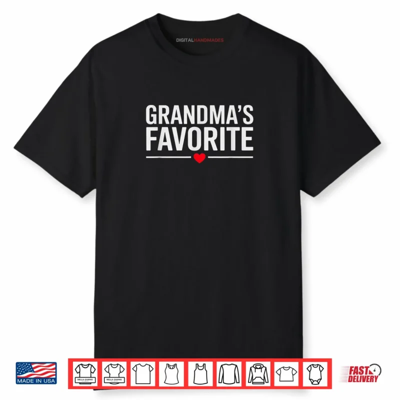 Love Grandmas Favorite Shirt