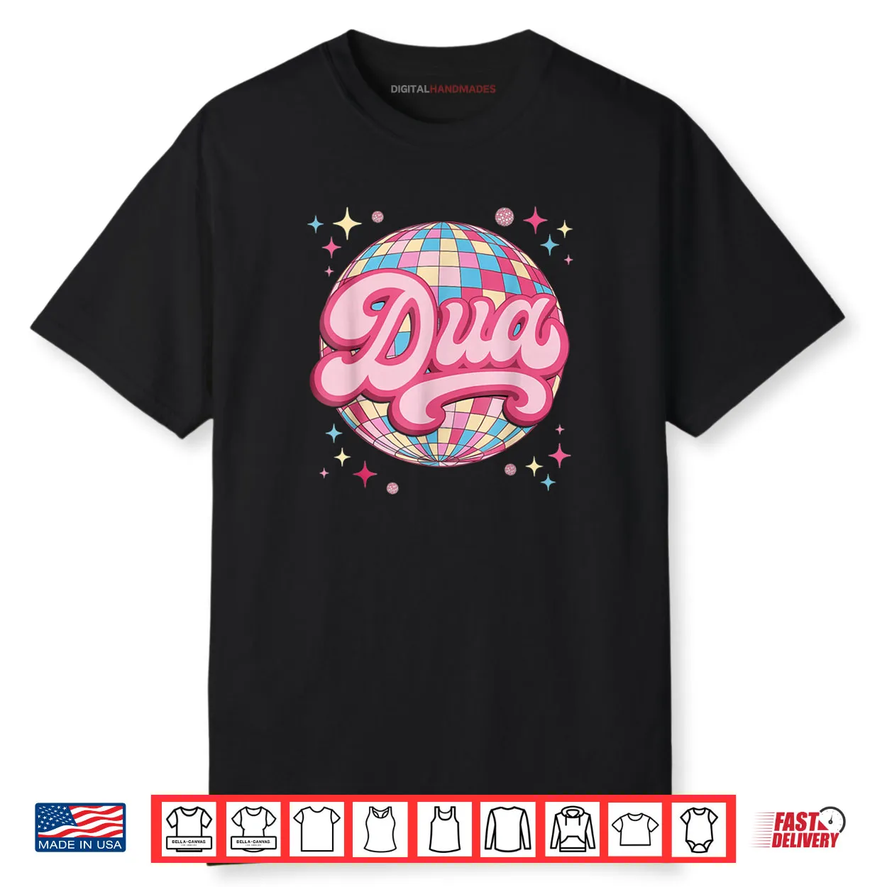 Love Heart Dua Tee Grunge Groovy Style Black Funny Meme Shirt