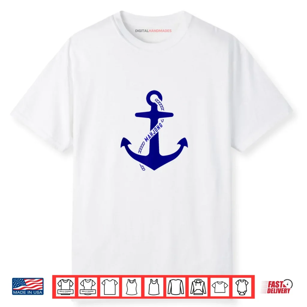 Mahjong with Anchor Cable Shirt