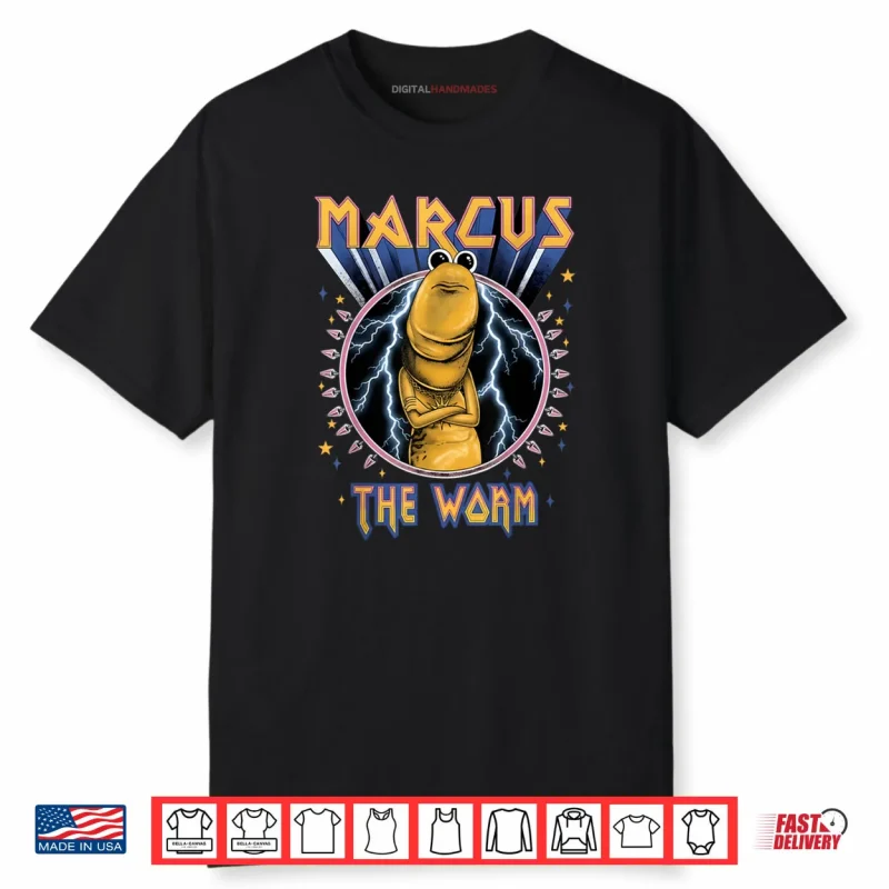 Marcus The Worm Heavy Rock RockWorm Humor Meme Shirt