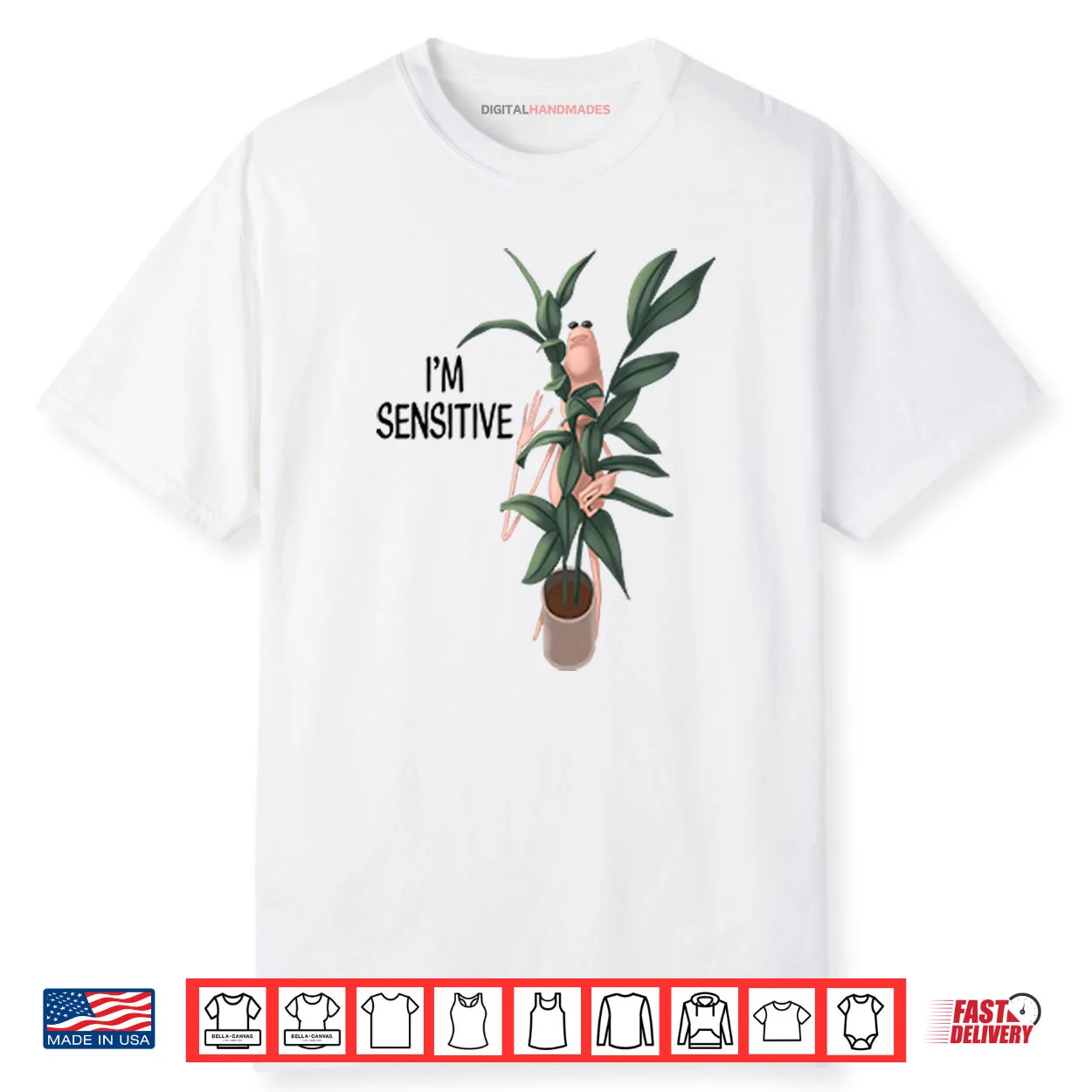 Marcus The Worm I’m Sensitive Shirt