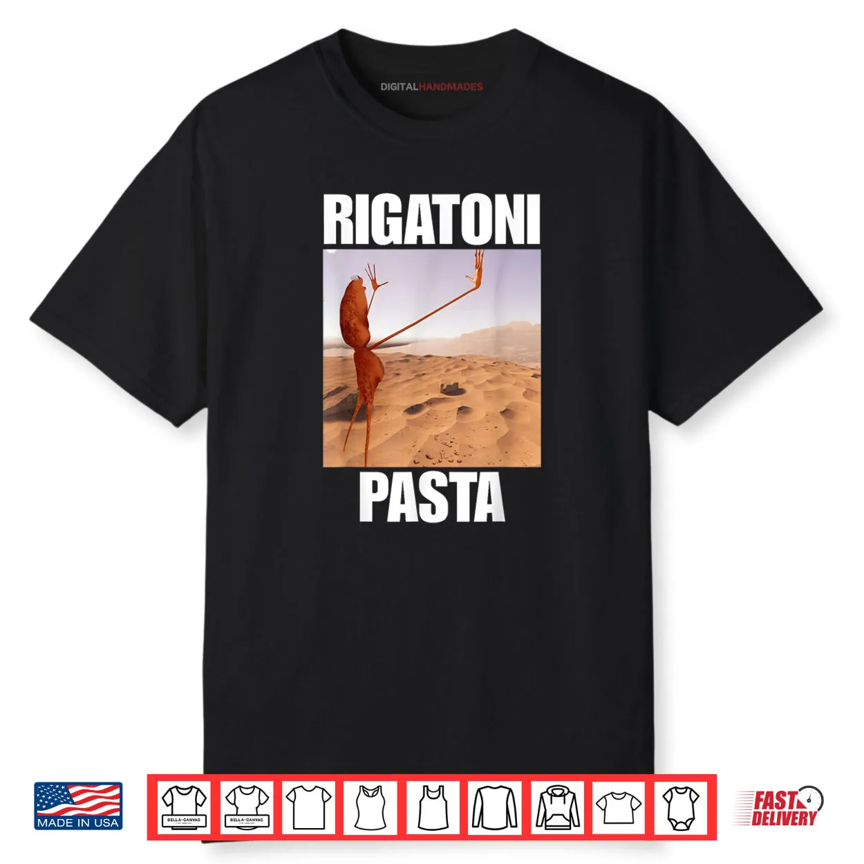 Marcus The Worm Rigatoni Pasta Shirt