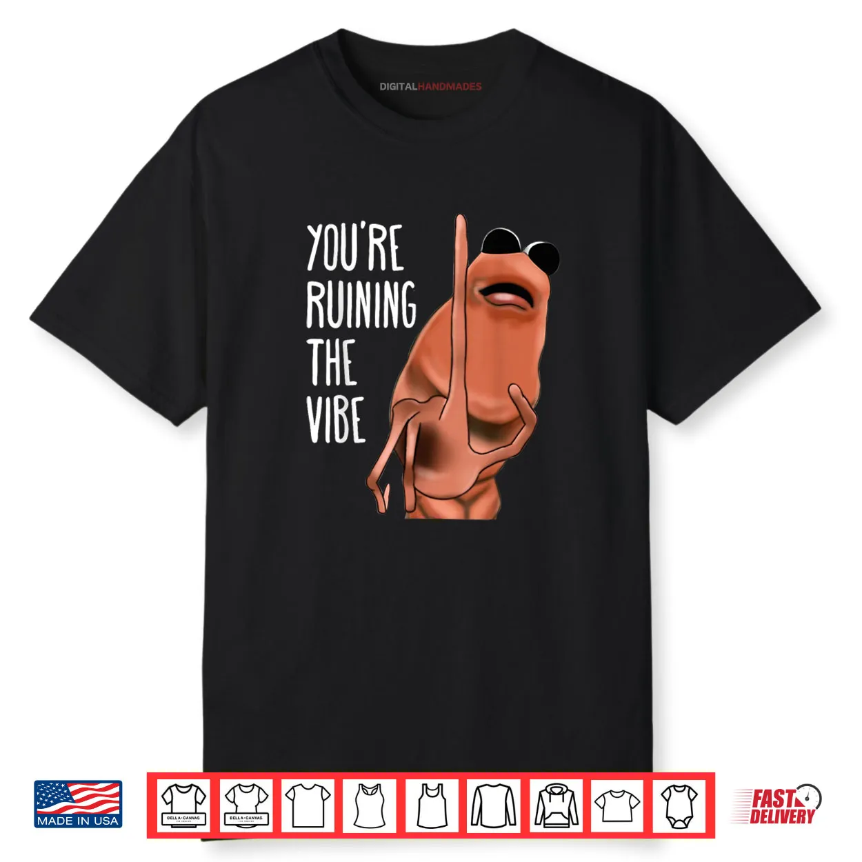 Marcus The Worm You’re Ruining The Vibe Shirt