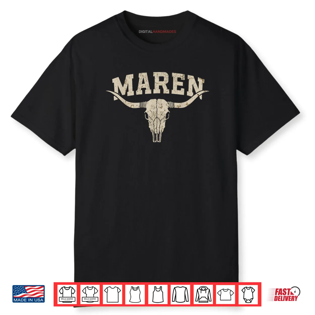 Maren Name Graphic Shirt