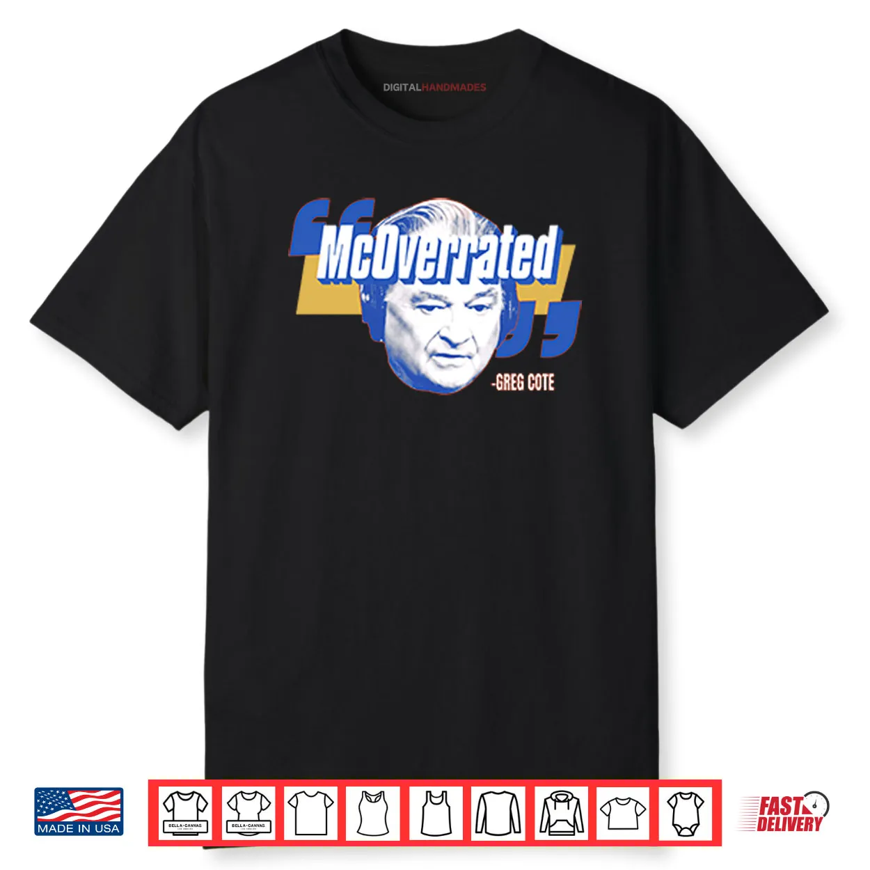 McOverrated Greg Cote Shirt