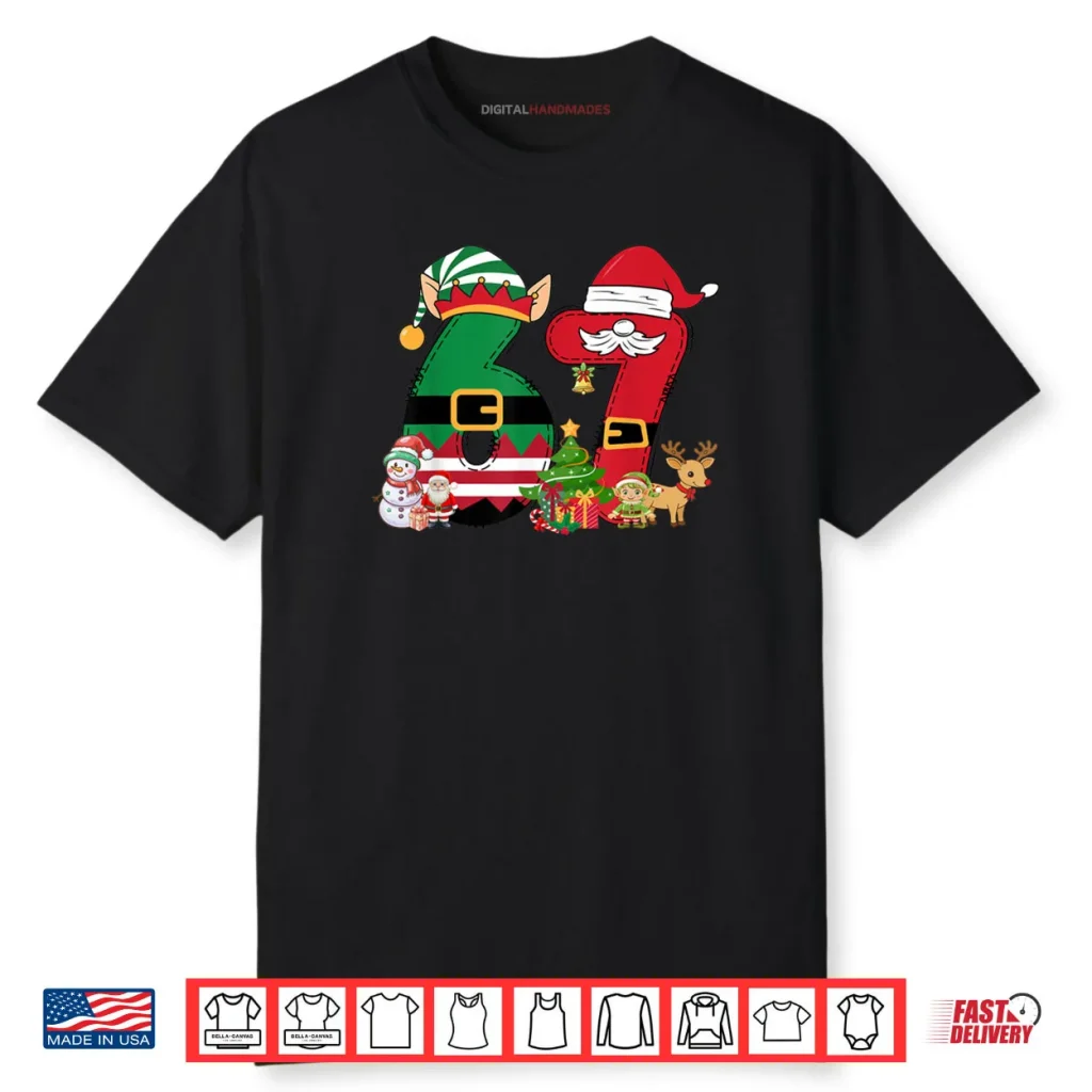 Meme 6 7 Christmas 67 Santa Elf Shirt 1 Meme 6 7 Christmas 67 Santa Elf Shirt