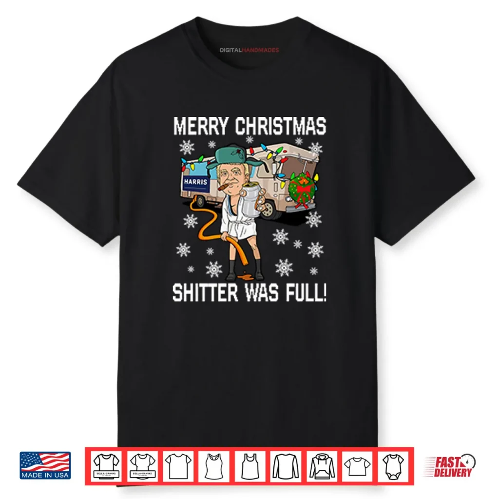 Merry Christmas Shitter Was Full Shirt 1 Merry Christmas Shitter Was Full Shirt