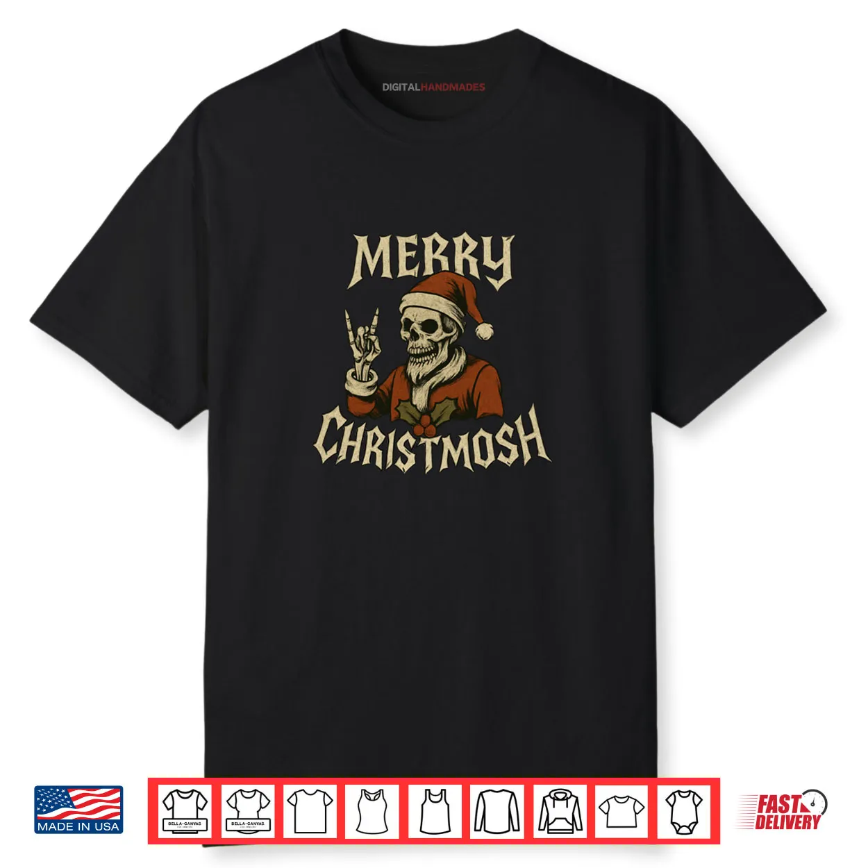 Merry Christmosh Metal Christmas Shirt