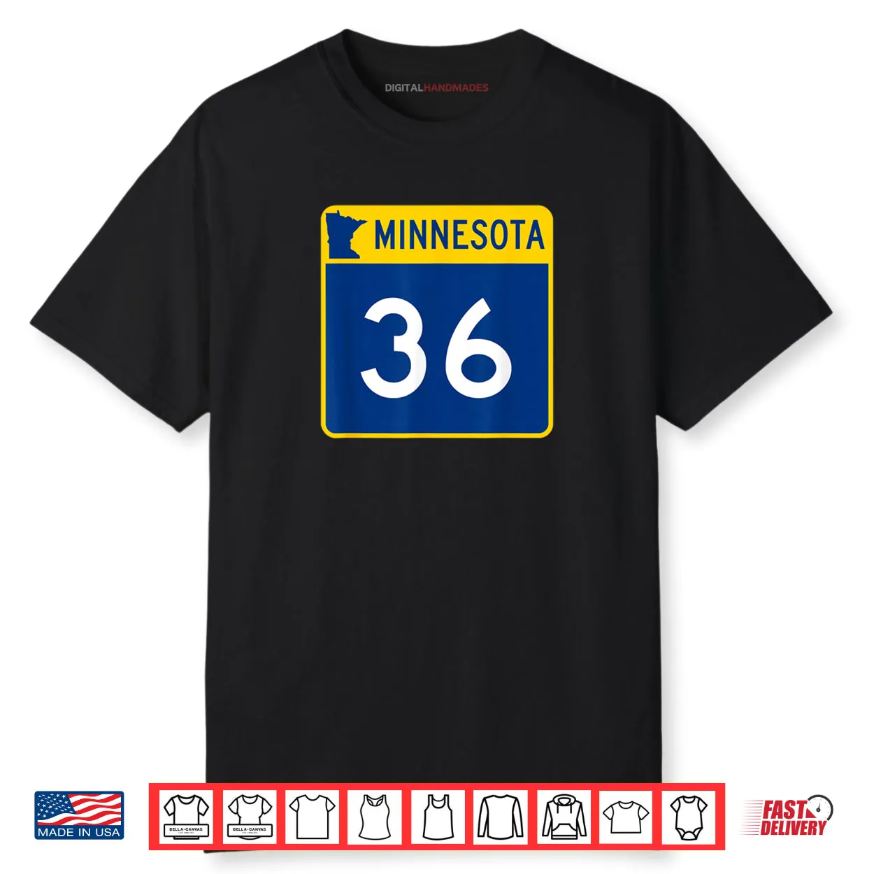 Minnesota Highway 36 Sign MN 36 State HWY Shirt