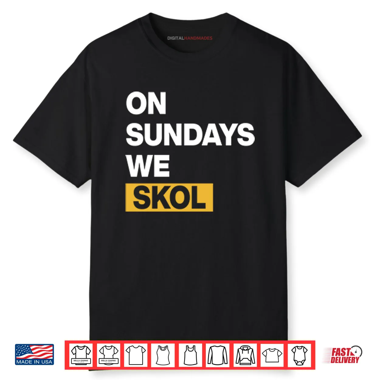 Minnesota Vikings On Sundays We Skol Shirt