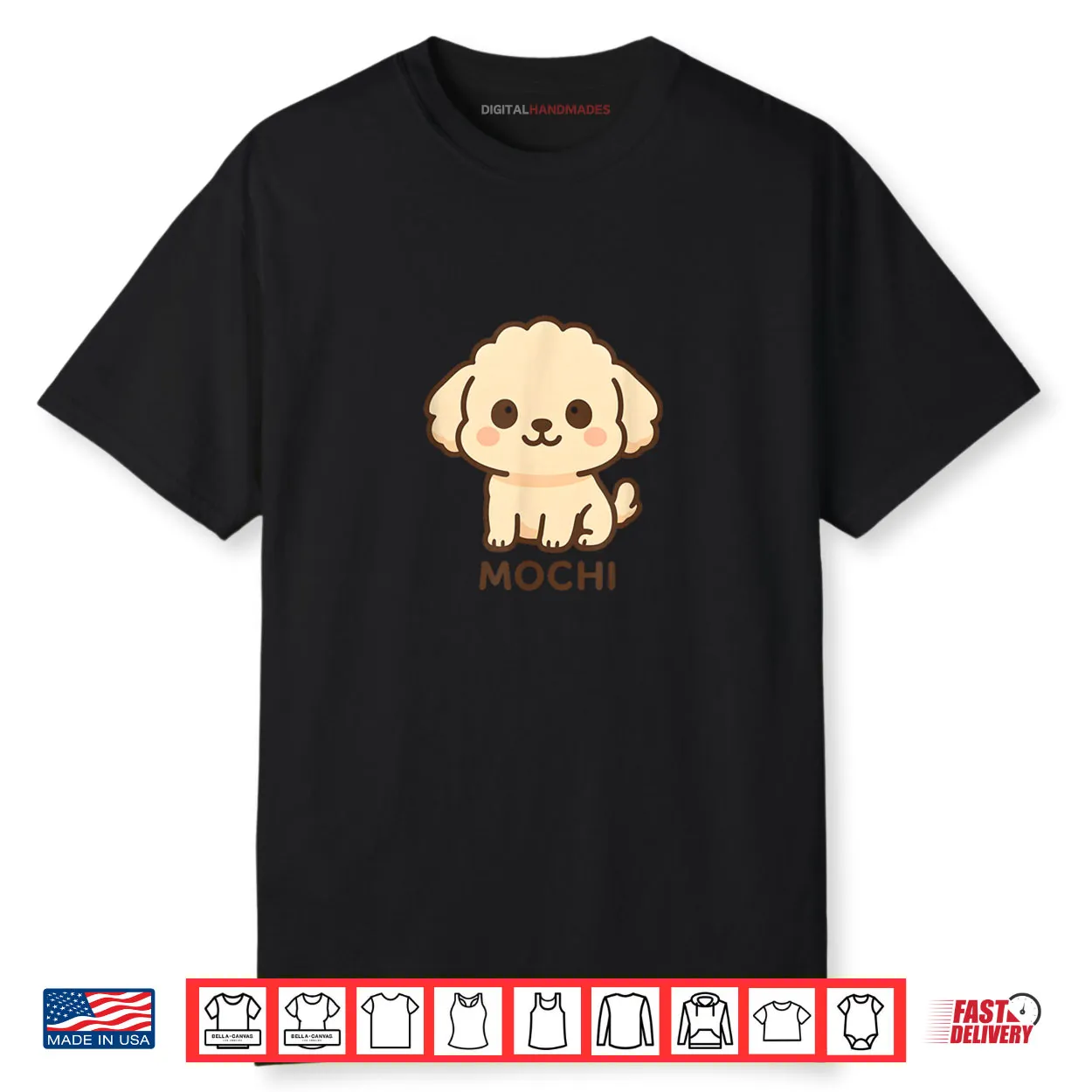 Mochi Dog Toy Poodle Shirt