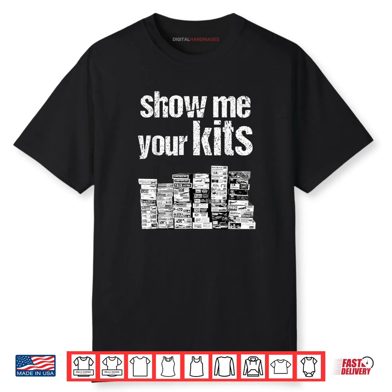 Model Builder Car Collector Show Me Your Kits Shirt