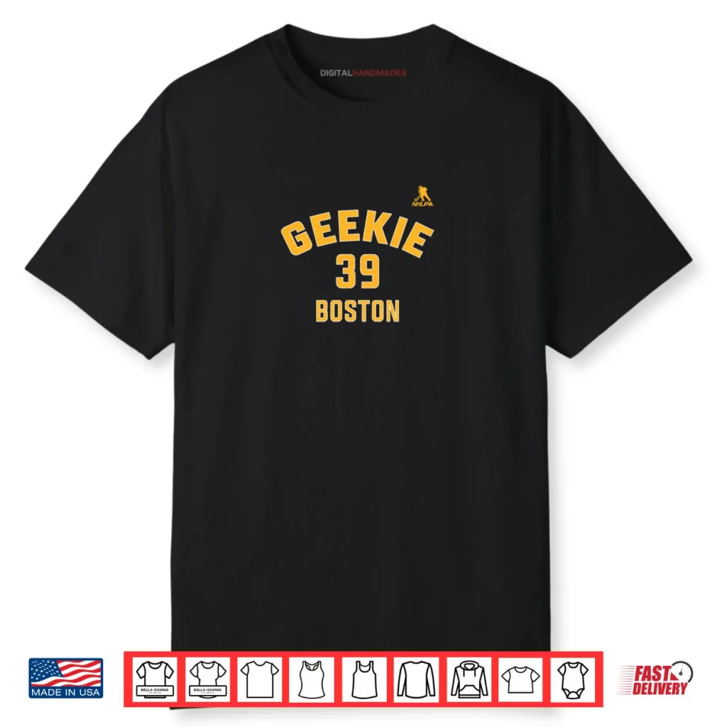 Morgan Geekie Boston Name & Number Shirt