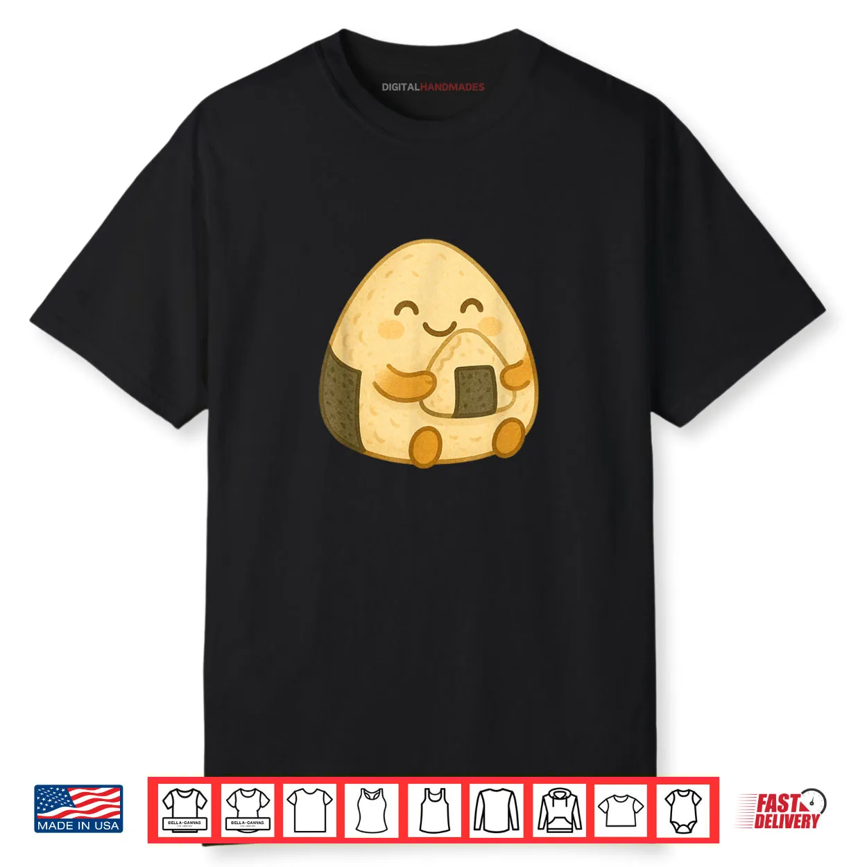 Musubi Eating Rice Ball Shirt