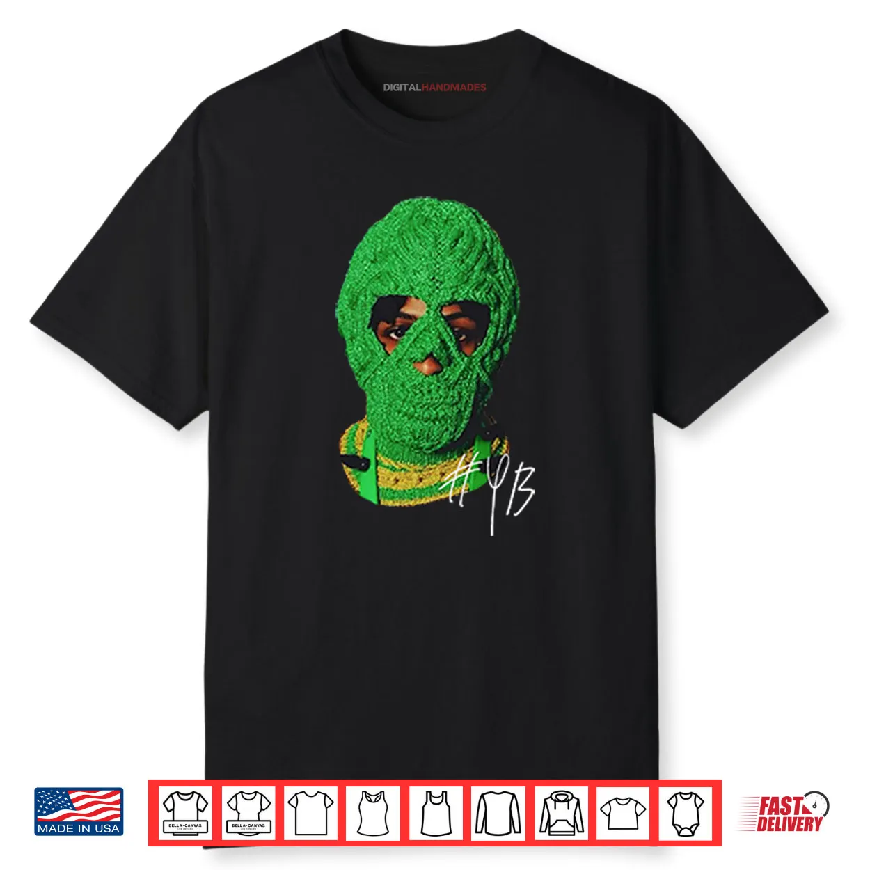 NBA Youngboy Masa Mask Shirt