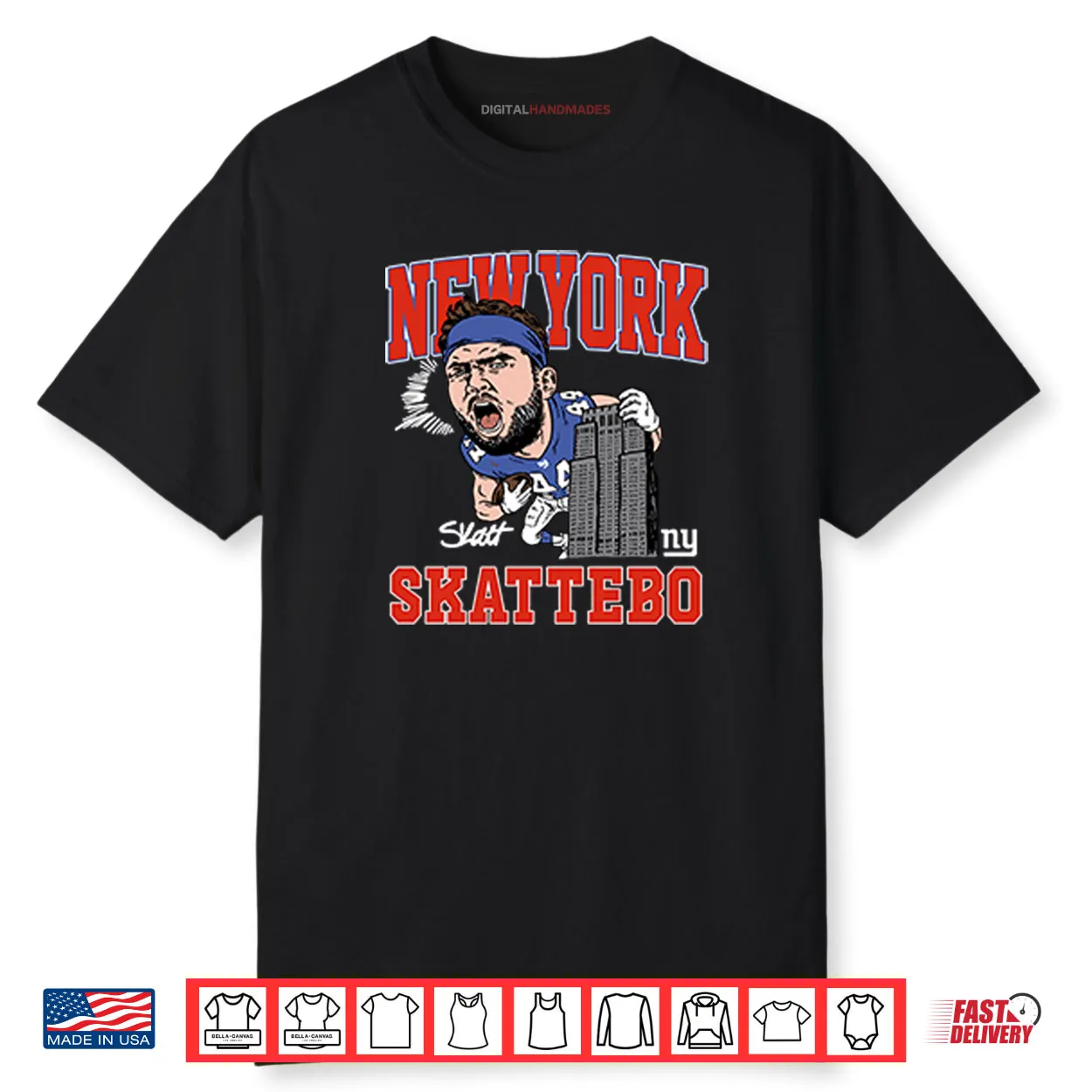 New York Giants Cam Skattebo Shirt