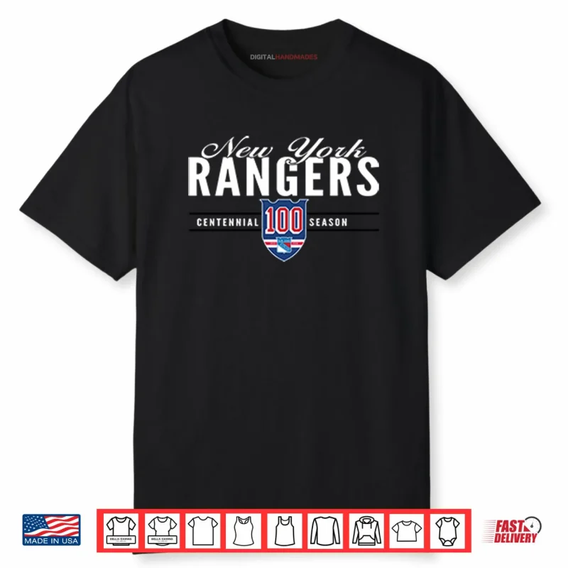 New York Rangers Centennial 100 Seasons Shirt