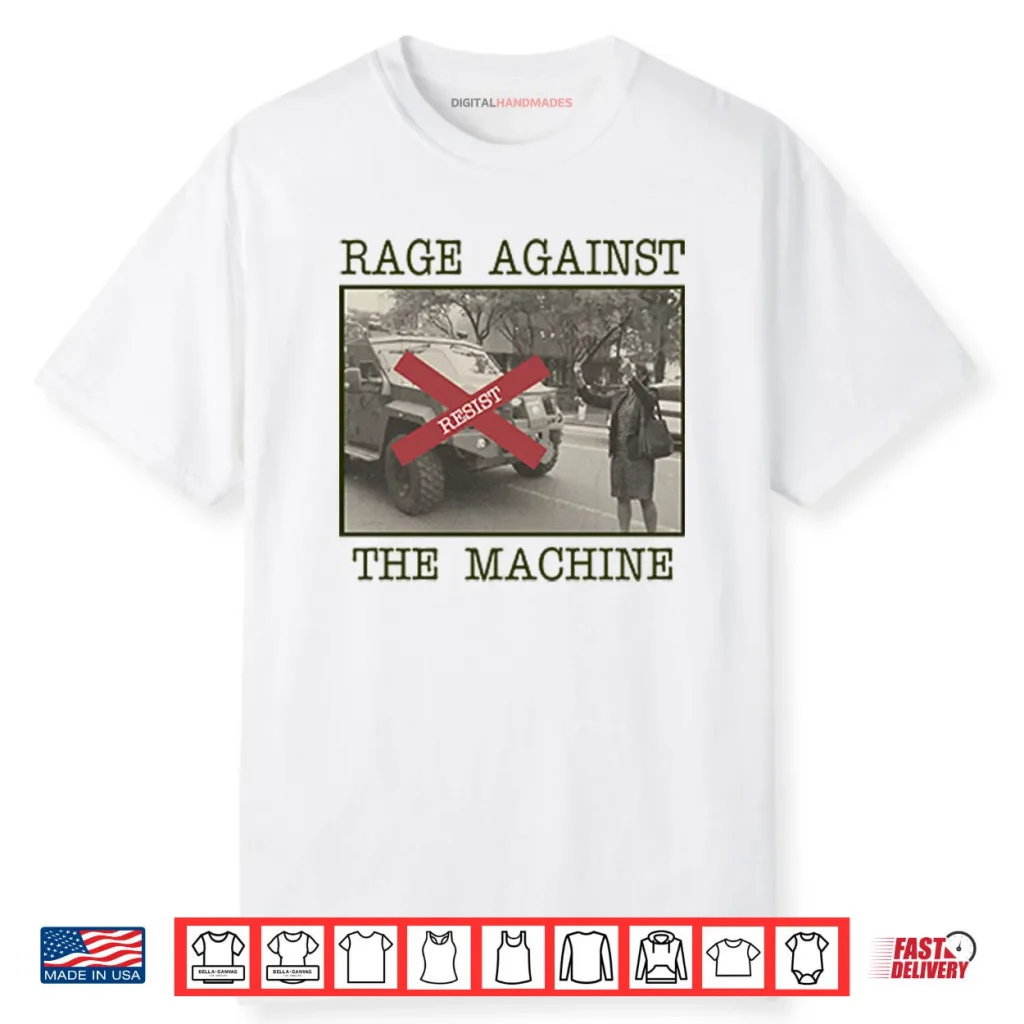 New York Woman Resist Rage Against The Machine Shirt 1 New York Woman Resist Rage Against The Machine Shirt