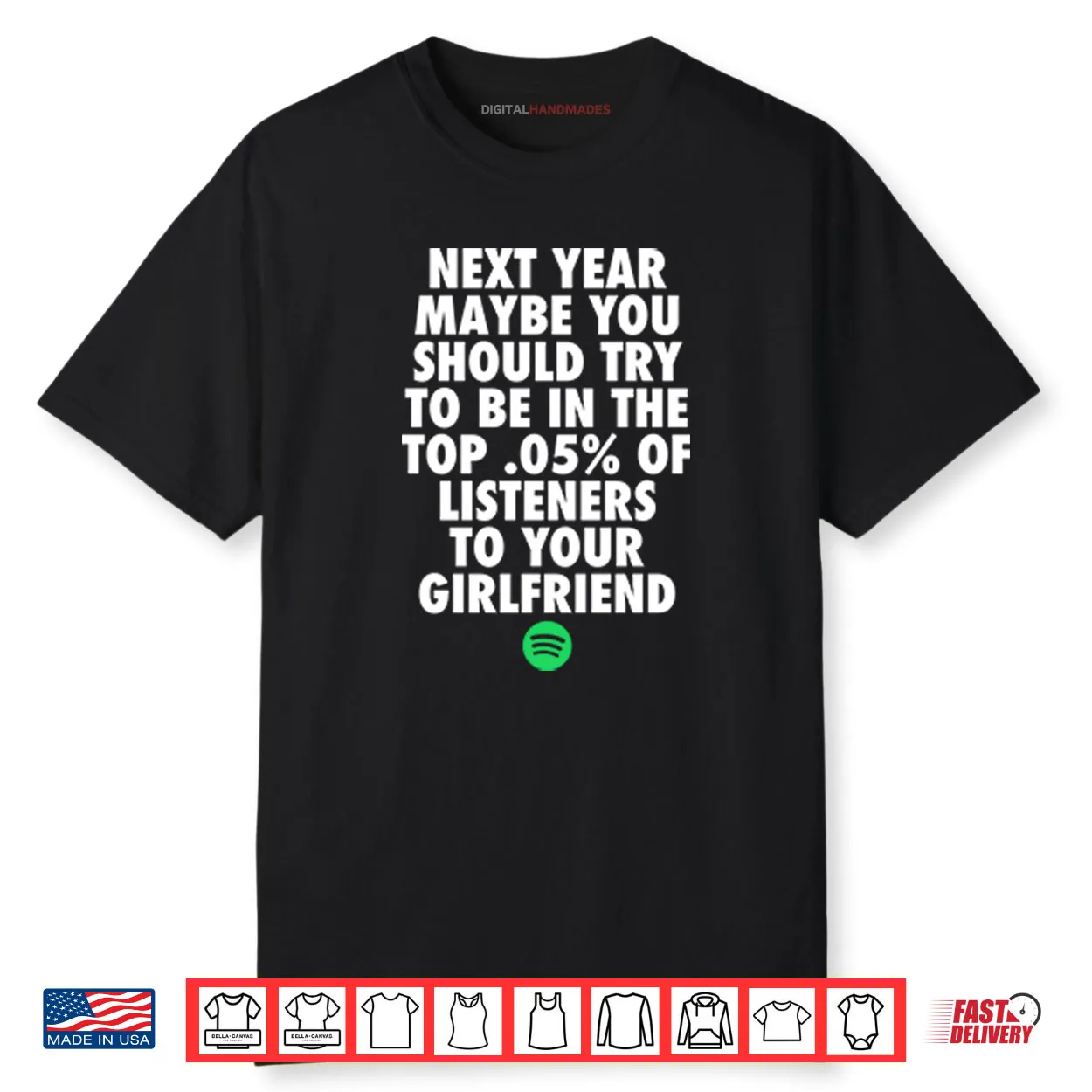 Next Year Maybe You Should Try To Be In The Top 0.5% Of Listeners Shirt