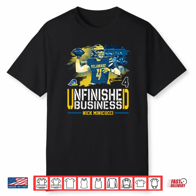 Nicholas Minicucci Unfinished Business Shirt