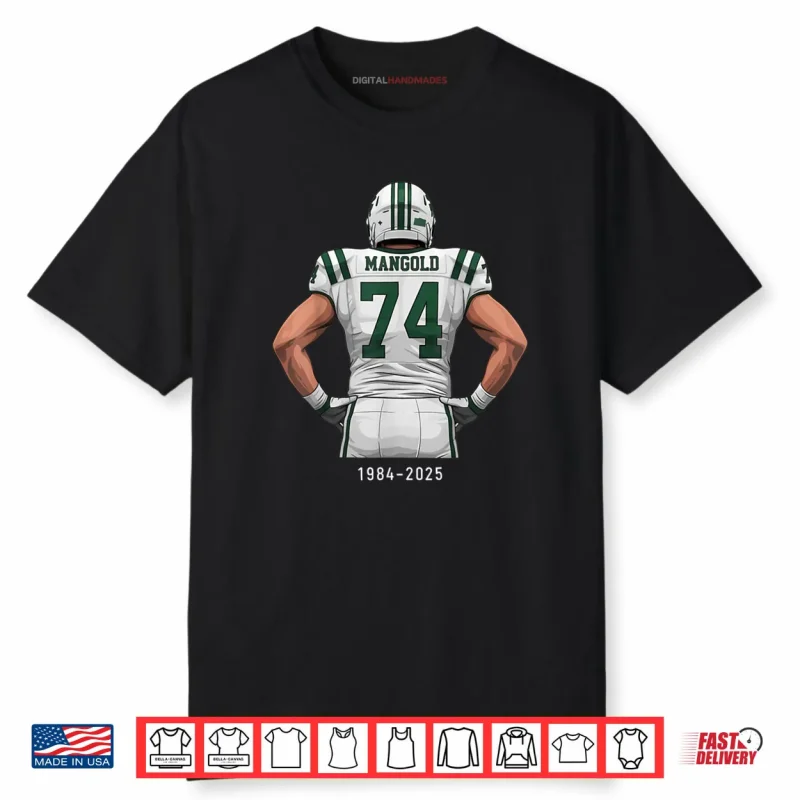 Nick Mangold A True Jet 74 Football Legend Memorial Shirt