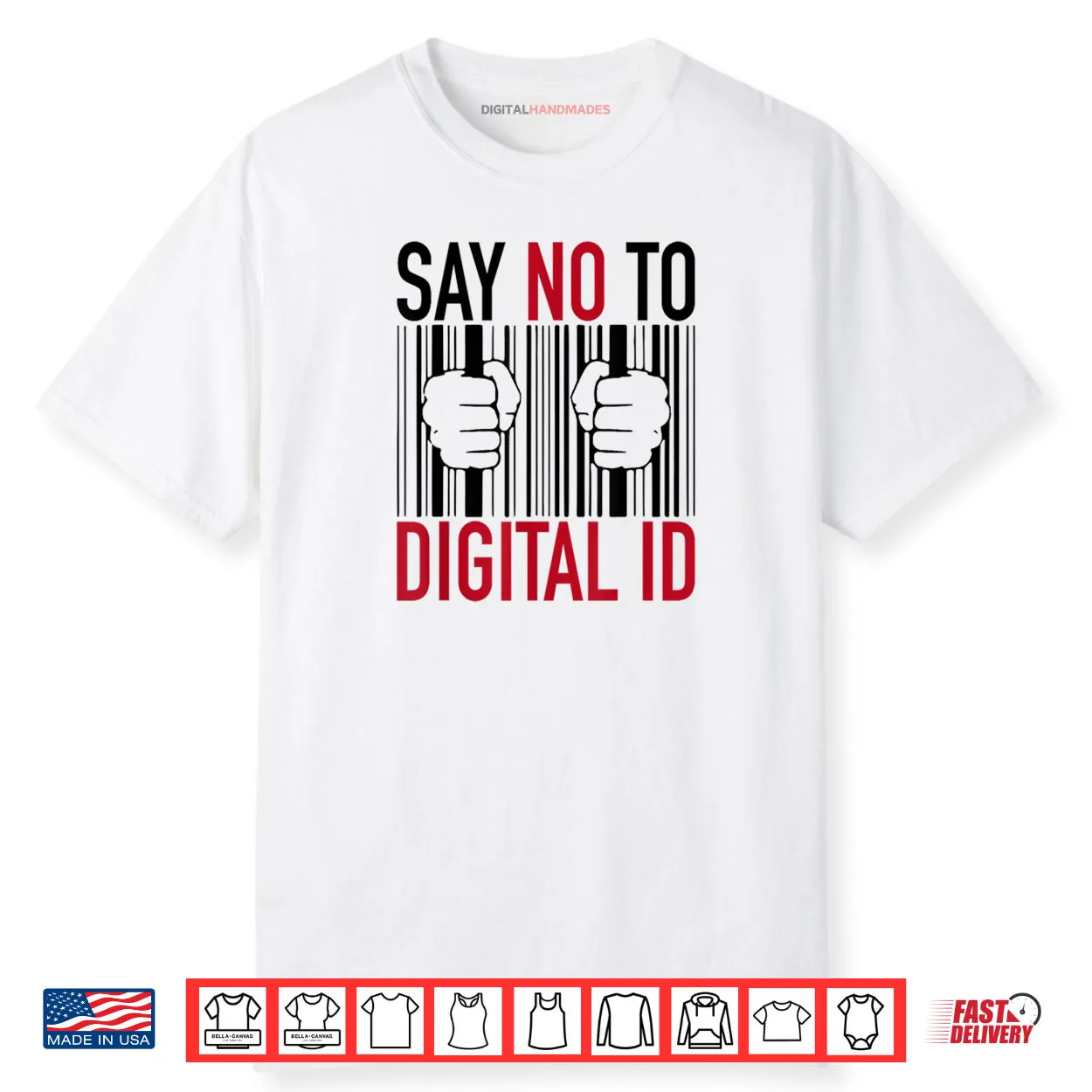 No Digital ID Shirt