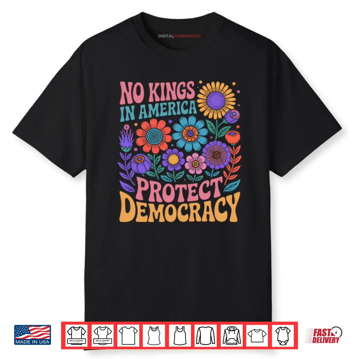 No King In American Protect Democracy Shirt