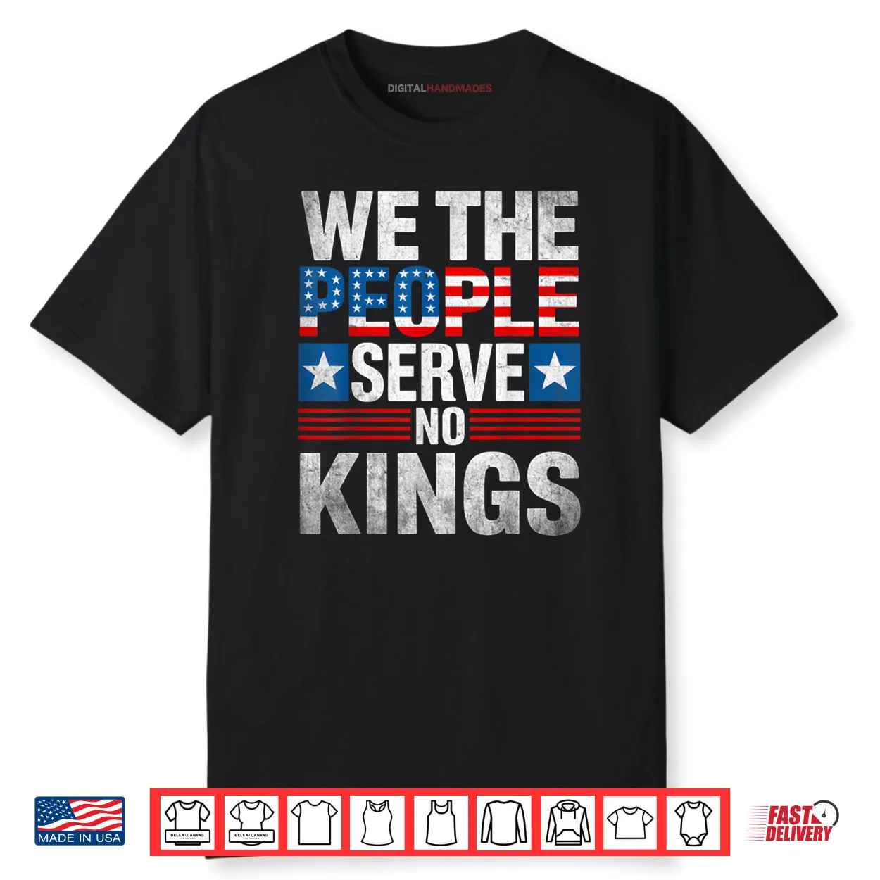 No King Patriotic Freedom Shirt