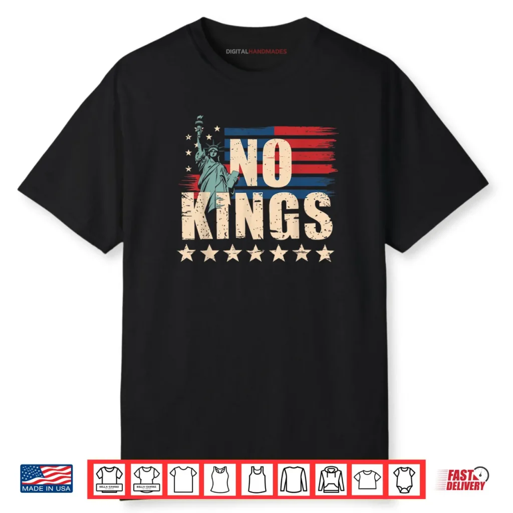 No Kings in America Statue of Liberty 1776 October 18 Shirt 1 No Kings in America Statue of Liberty 1776 October 18 Shirt