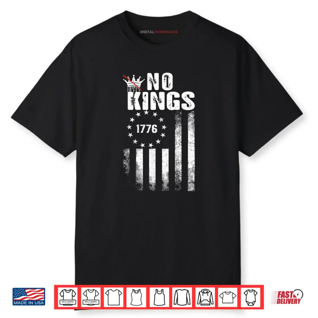 No Kings Patriotic Men Women Liberty Shirt 1 No Kings Patriotic Men Women Liberty Shirt