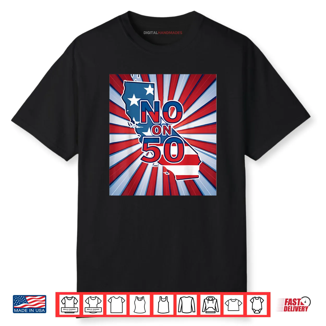 No on 50 California Election Proposition Shirt