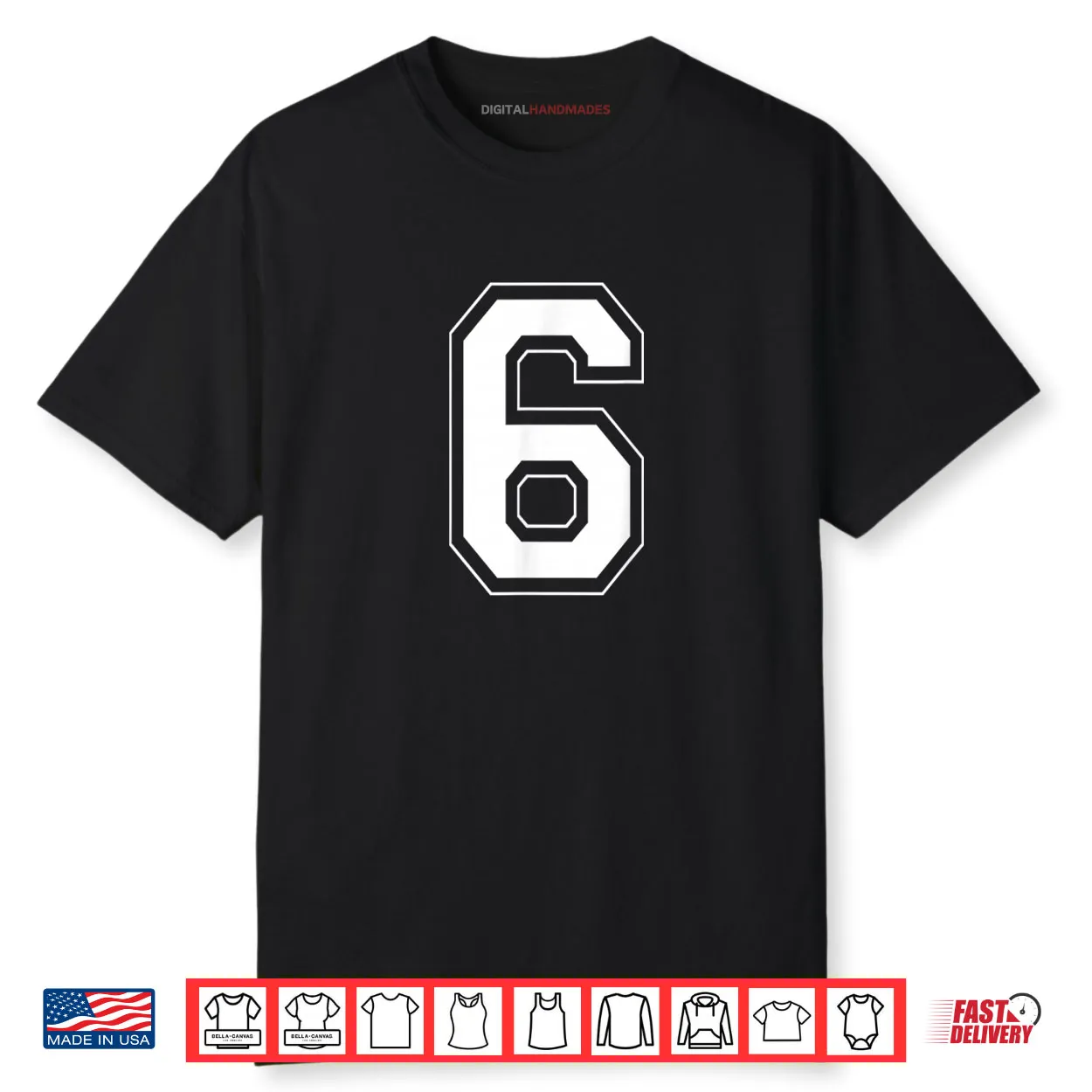 Number 6 Funny Meme Saying 6 7 Six Seven 6th Birthday 6 Year Shirt