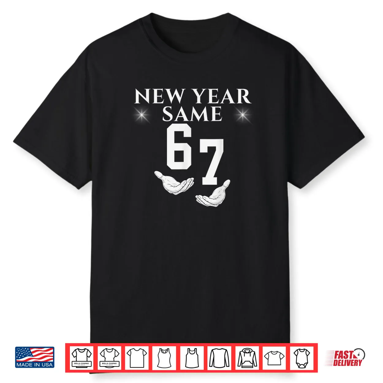 NYE 2026 Boys Kids New Years Eve Party 6 7 Meme 6 7 Shirt